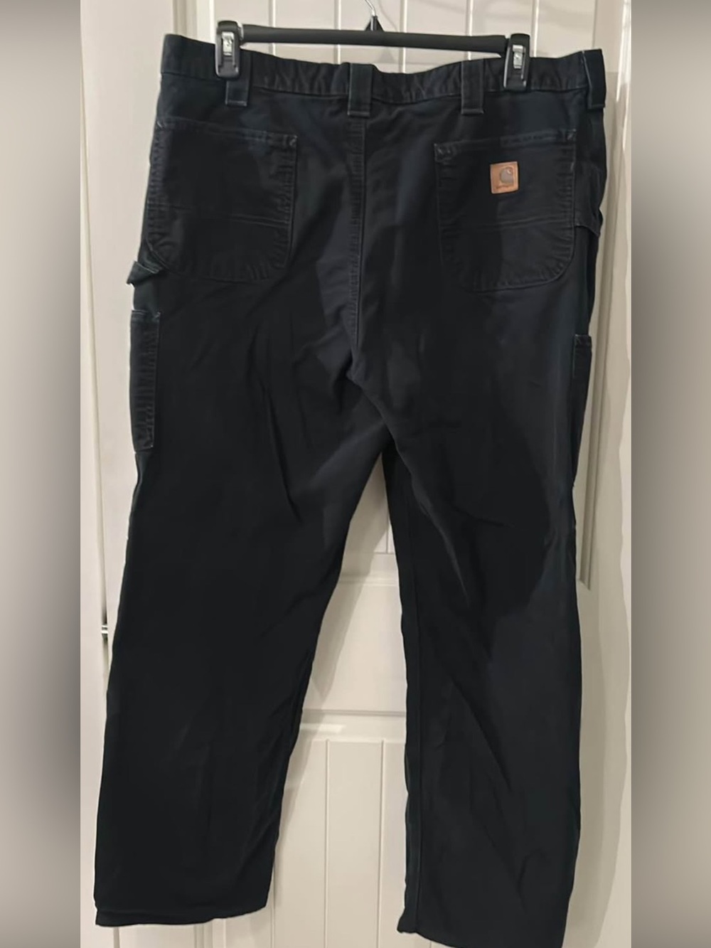 Carhartt Men’s Black Work Pants - Rugged Utility Trousers 40”by 34”